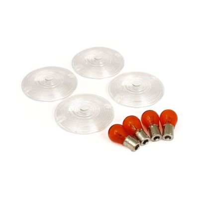 505086 - MCS Turn signal flat lens kit. Clear