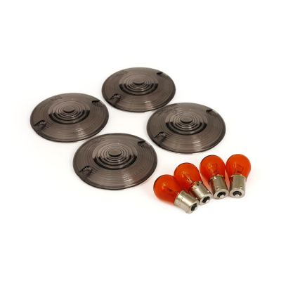 505087 - MCS Turn signal flat lens kit. Smoke