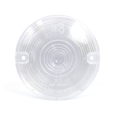 505156 - MCS Replacement turn signal lens. Flat lens. Clear