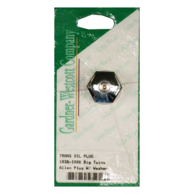 505255 - GARDNER-WESTCOTT GW, transmission fill plug. Allen head