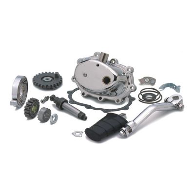 506440 - MCS Kickstart kit, 4-speed. Chrome