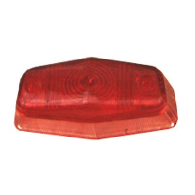 507130 - MCS Replacement lens, for custom Lucas taillight. ECE
