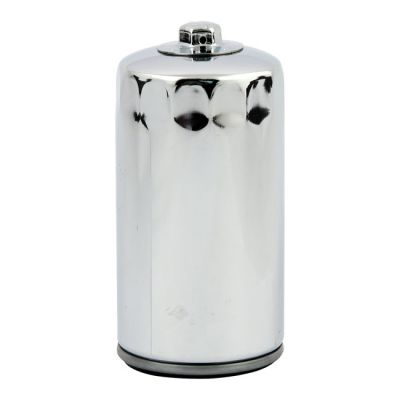 508523 - MCS, spin-on oil filter with top nut. Chrome