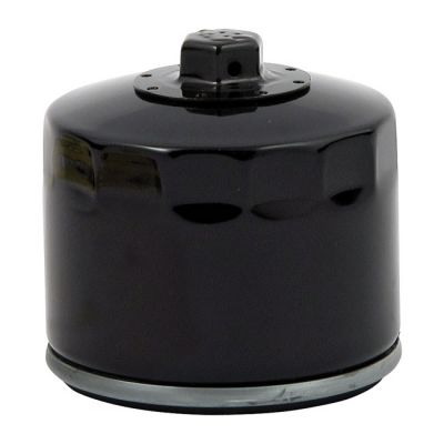 508528 - MCS, spin-on oil filter with top nut. Black