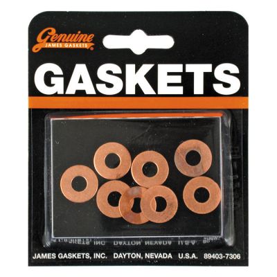 508569 - James, rocker box cover seal washer kit. Copper