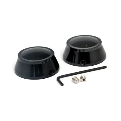 508928 - MCS Swingarm pivot bolt cover set. Black