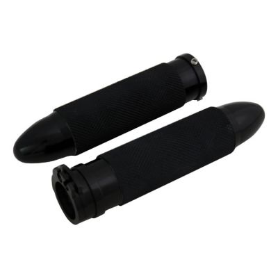 509012 - MCS Handlebar grip set, Bullet. Black
