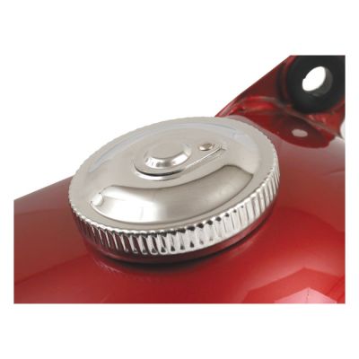 509937 - MCS Gas cap with lock. Vented. Chrome