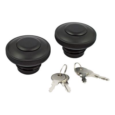 510058 - MCS Gas cap set with lock, black