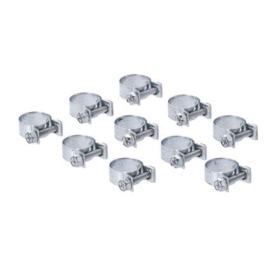 510472 - Aba hose clamps, 15mm for 5/16" hose. Zinc plated