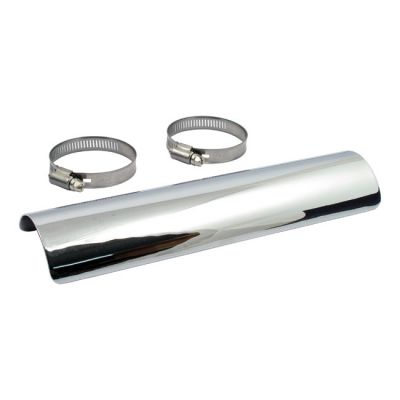 510527 - MCS Universal smooth heat shield 10" long chrome