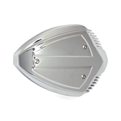 510577 - MCS Wedge air cleaner assembly. Chrome
