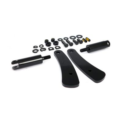 511307 - MCS Adjustable Dyna highway peg mount kit, black