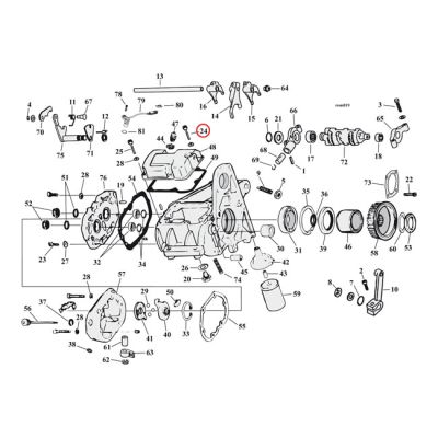 511740 - GARDNER-WESTCOTT 1/4-20 X 2 1/4 INCH ALLEN BOLT CHR.