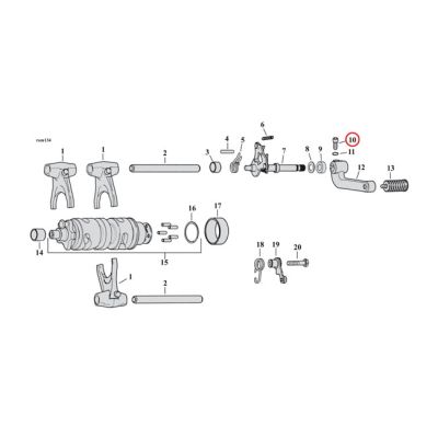 511760 - GARDNER-WESTCOTT 5/16-18 X 1 INCH ALLEN BOLT CHR.