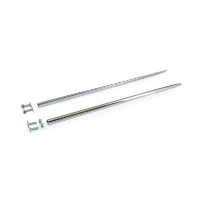 511916 - MCS Front fender tip spears, chrome steel