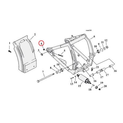 512450 - GARDNER-WESTCOTT 3/8-16 HEX NUT CHROME