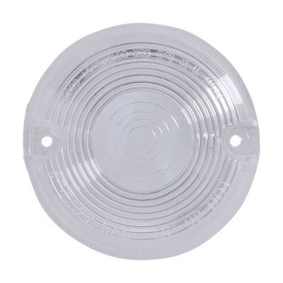 512733 - MCS Replacement 3" bullet turn signal lens. Clear