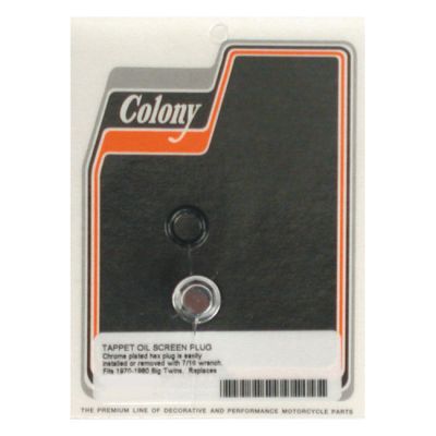 513520 - Colony, hex head plug oil screen crankcase