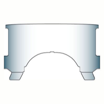 513666 - National Cycle, repl. adj. lower window (style B). Clear