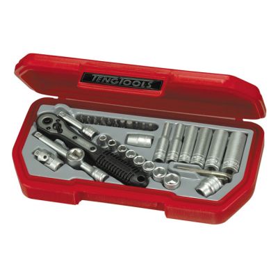 514103 - TENGTOOLS Teng Tools, 1/4" socket wrench set. US 35pc