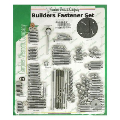 514267 - GARDNER-WESTCOTT GW BUILDERS FASTENER SET, POLISH. ALLEN