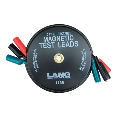 514614 - Lang Tools, retractable electrical test lead. Magnetic