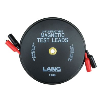 514616 - Lang Tools, retractable electrical test lead. Magnetic