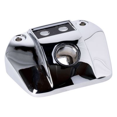 514695 - MCS FX, FXR, XL headlamp mounting bracket. 2-hole. Chrome