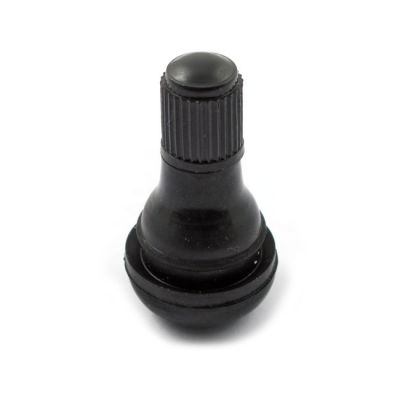 514737 - MCS Press-in tubeless valve stem. Plastic black cap