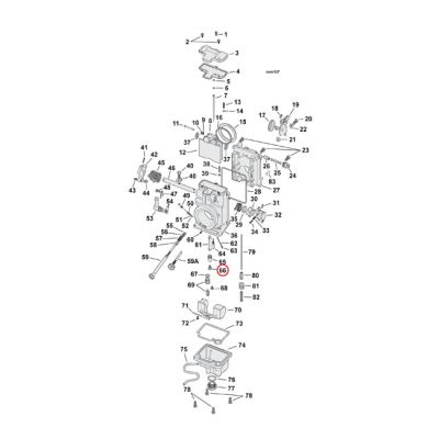 514838 - Mikuni, smoothbore jets, main 160