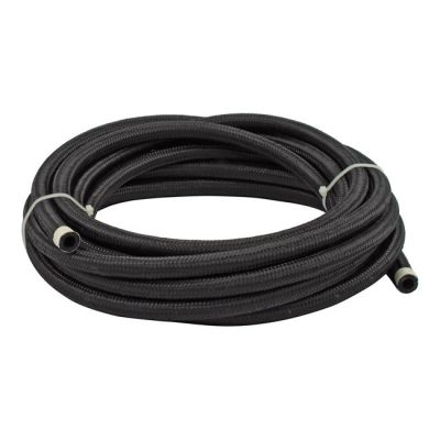 515292 - MCS Braided hose 5/16" (8mm). Black nylon