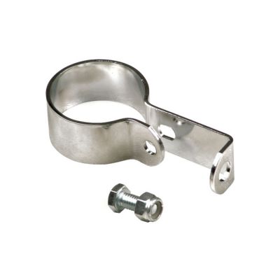 515685 - MCS Sportster 1-3/4" header support clamp chrome