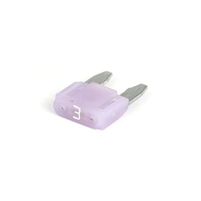 515983 - MCS Mini fuse with LED indicator. Violet. 3A