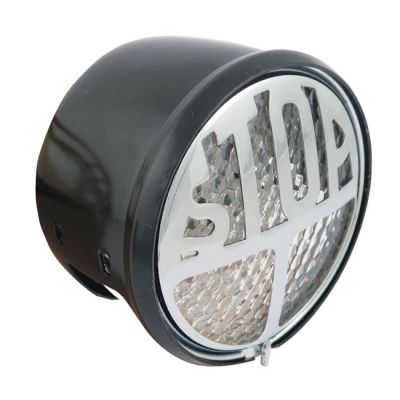 516098 - MCS STOP LED taillight. Black. Clear lens