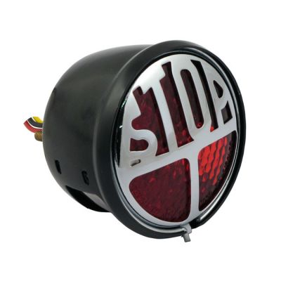 516109 - MCS STOP LED taillight. Black. Red lens