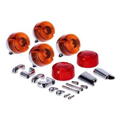 517258 - Chris Products, 3" 86-99 FX, XL style turn signal kit