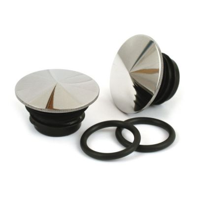 518463 - MCS STAINLESS STEEL GAS CAP SET, POINTED