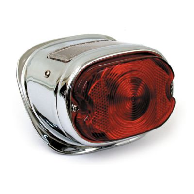 519380 - MCS Early 55-72 style taillight. Chrome