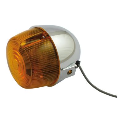 519385 - MCS Chris Products, 3" Bullet FX, XL style turn signals. Chrome