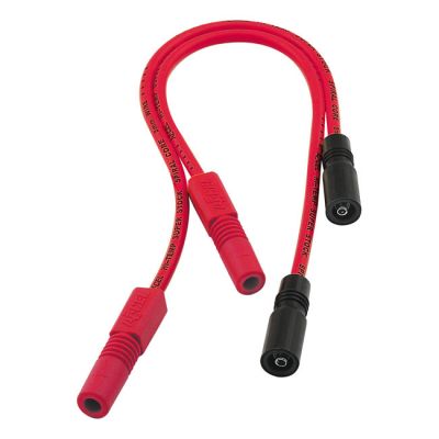 519492 - Accel, 8mm Ferro Spiral core spark plug wire set. Red
