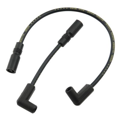 519494 - Accel, 8mm Ferro Spiral core spark plug wire set. Black