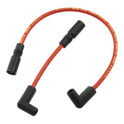 519497 - Accel, 8mm Ferro Spiral core spark plug wire set. Red