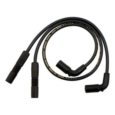519603 - Accel, 8mm Ferro Spiral core spark plug wire set. Black