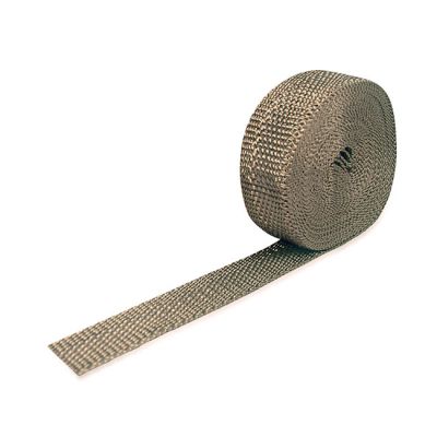 519857 - Thermo-Tec, exhaust insulating wrap. 1" wide. Carbon Fiber