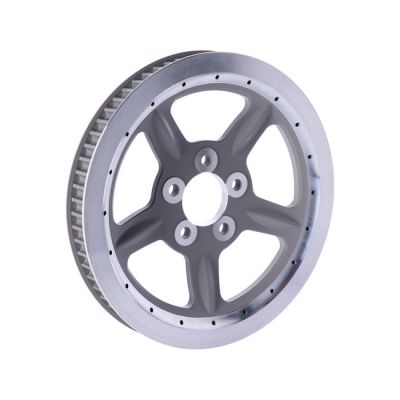 520179 - MCS Reproduction OEM style wheel pulley 68T, 1-1/8" belt. Silver