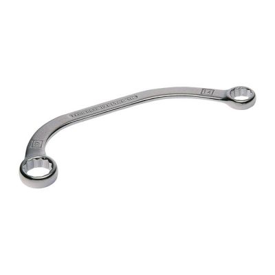 521085 - TENGTOOLS Izeltas, curved box end wrench. 9/16" x 5/8"