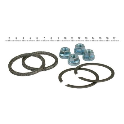 526125 - James, exhaust gasket & mount kit. Wire/Graphite gaskets