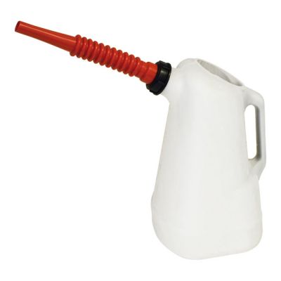 530788 - Lisle, 6 quart oil filler can. Red spout