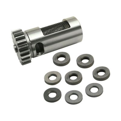 531233 - S&S, steel breather valve & spacer set. STD.